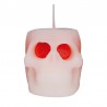 Vela Calavera Con Sangre 6 Cms