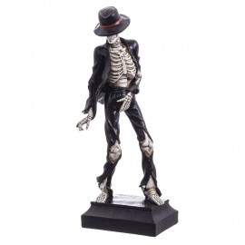 Skelet Michael Jackson Polyresin 13 X 10 X 32 Cm