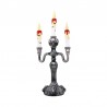 Candelabro 3 Velas Con Luz 40 Cms