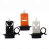 12 Velas Con Luz 8 Cms