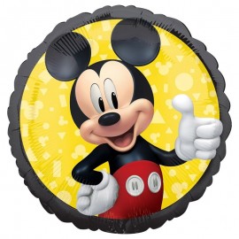 Mickey Mouse Gele Folie Ballon 45 cm