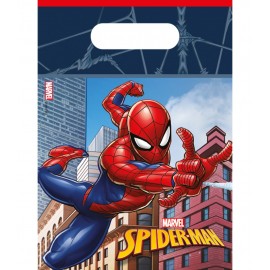 Spiderman Homecoming Uitdeelzakjes - 6 stuks