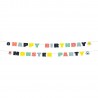 Guirnalda Monstruos Happy Birthday 150 cm