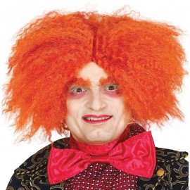 Mad Hatter Oranje Pruik