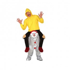 Laat me los Clown Moordenaar Clown Volwassene Kostuum