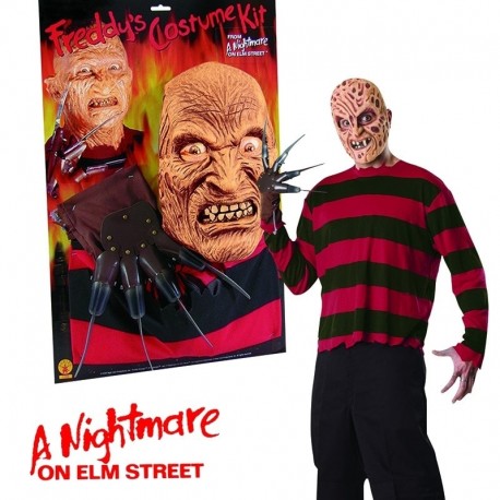 Kit de Disfraz de Freddy Krueger