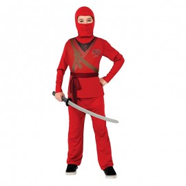 Red Ninja Skull Costumes for Kids