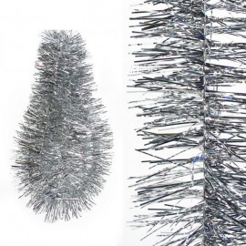 Zilver Klatergoud Kerstdecoratie 200 X 8 X 8 Cm