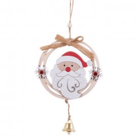 Houten Kerstman Hanger 13 X 18.50 Cm