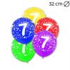 Ronde Nummer 7 Ballon 32 cm