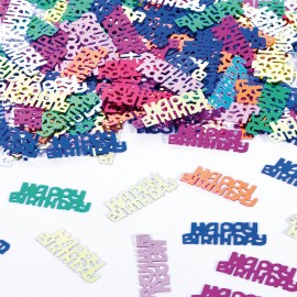 Veelkleurige Happy Birthday Confetti