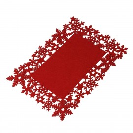 Placemat Rood Kerst Afmeting 40x30cm