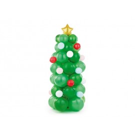 Kerstboom ballon 65x161 cm