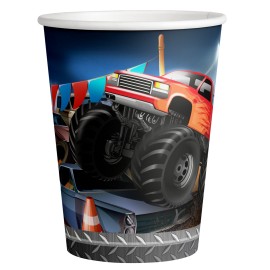 Monster Truck Bekers - 8 stuks