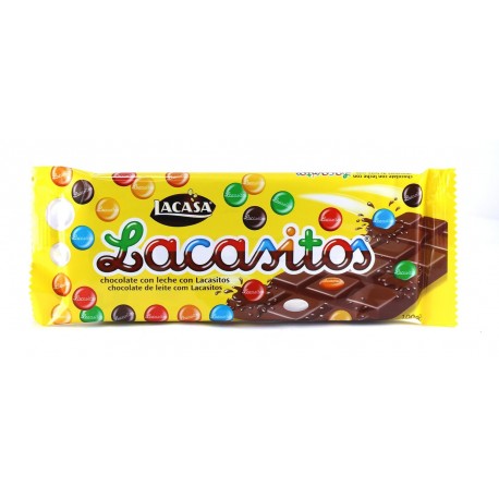 LACASITOS TABLETA LECHE 100G 20X1U