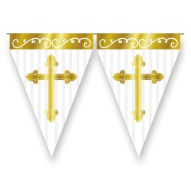 Banderín Cruz Oro