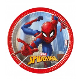 Spiderman Bordjes - 8 stuks (20 cm)