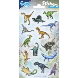Jurasische Dinosaurussen Stickers 102 x 200 mm