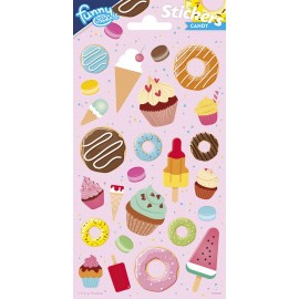 Candy Glossy Stickers 102 x 200 mm