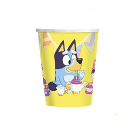 8 Vasos Bluey 266 ml