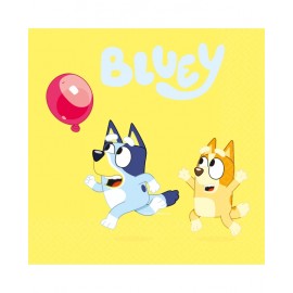 20 Bluey Servetten 33 cm