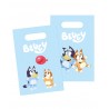 8 Bolsas Bluey de Papel 23 cm