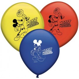 8 Mickey Mouse Superpiloten Ballonnen
