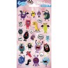 Pegatinas Monstruos 102 x 200 mm