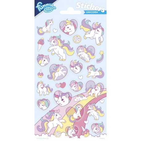 Pegatinas Unicorn Party 102 x 200 mm