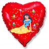 Globo BlancaNieves Corazón
