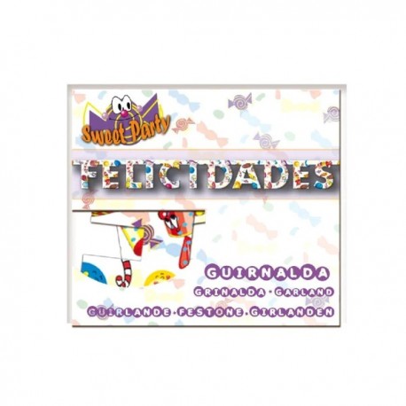 Guirnalda Sweet Party Felicidades