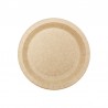 8 Platos Kraft 18 cm