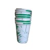 8 Vasos Fútbol Verdes