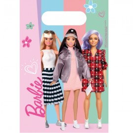 Barbie Uitdeelzakjes - 6 Stuks