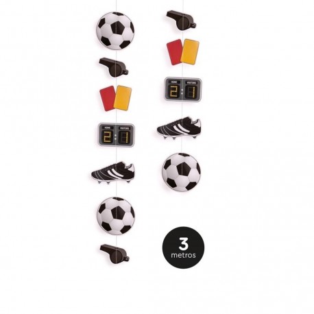 3 Colgantes Fútbol 2 m