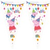100 Bolsas Cono Peppa Pig 20 X 40 cm