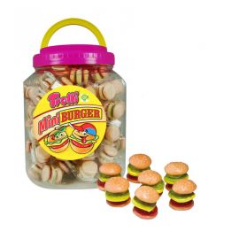 Doos Mini Burgers Trolli 90 stuks