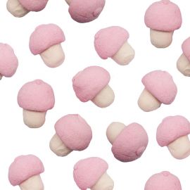 Marshmallows Roze Champignons 100 stuks