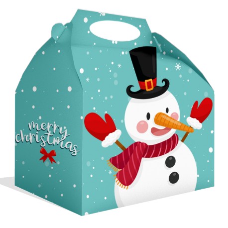 Caja Muñeco de Nieve