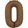 Globo Numero 0 Foil 86 cm