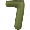 Folie Ballon Nummer 7 81 cm