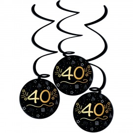 3 Hangers 40 Jaar Elegant