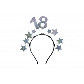 Diadeem met Sterren 18 Zilver