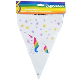Banderin Unicornio Multicolor