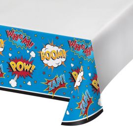 Superhelden Comic Tafelkleed - (2,24 x 1,22 m)