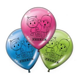 Pocoyo en Nina Ballonnen - 8 stuks