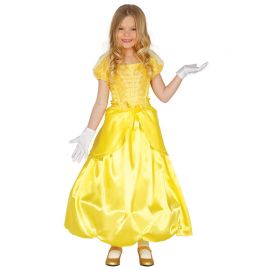 Disfraz de Princesa de Cuento para Niña Amarillo