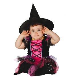 Disfraz de Pink Witch para Bebé Brillante