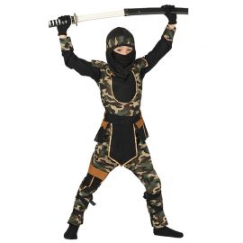 Disfraz de Ninja para Niño Combatiente