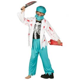 Kinderen Zombie Dokter Kostuums met Witte Jassen